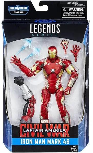 Marvel 6-Inch Legends Series Iron Man Mark 46 Figure