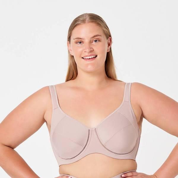 Kmart Full Figure Sports Underwire Soft Cup Bra-Sphinx Size: 16F