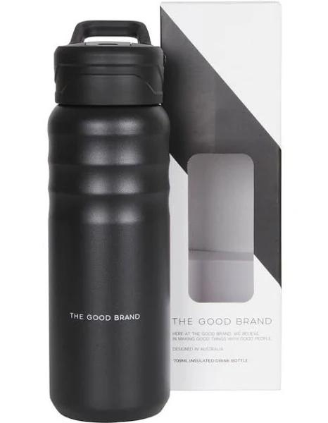 The Good Brand Drink Bottle in Black One Size