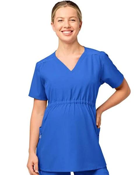 4555 WonderWink W123 Women's Maternity Fit Scrub Top