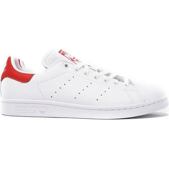 Adidas Stan Smith 'Lush Red' Sneakers | White | Men's Size 5