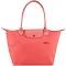 Longchamp Le Pliage Club Small Shoulder Tote Pomegranate