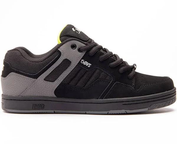 DVS Shoes Holiday 22 Enduro 125 Black Charcoal Lime Nubuck 14 / Black Charcoal Lime / Nubuck