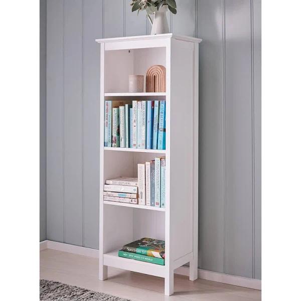 Hamilton 4 Shelf Bookcase White