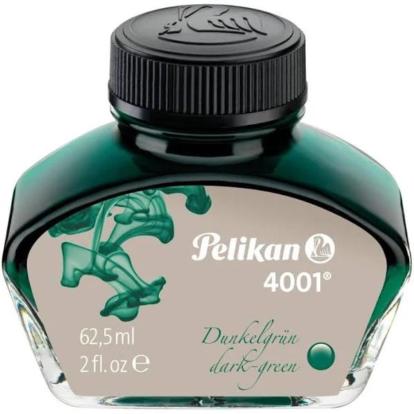 Pelikan 4001 Ink Bottle, 62.5 ml, Dark Green, 300063