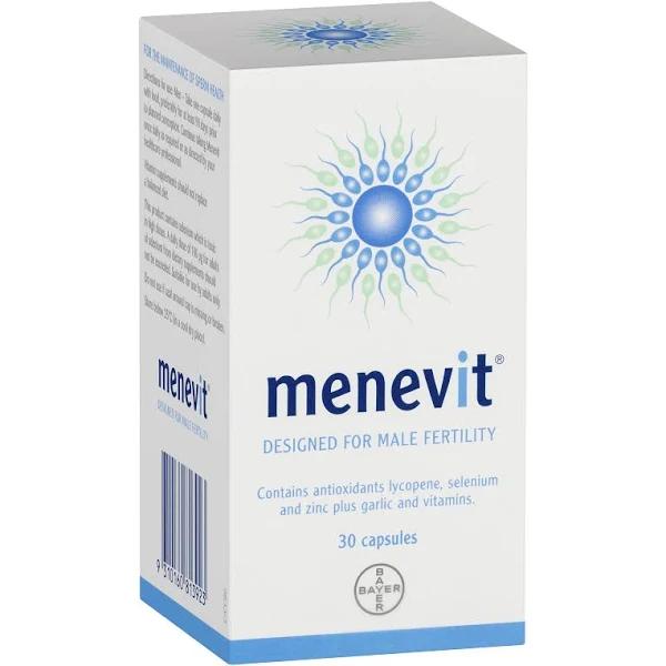 Menevit Male Fertility 30 Capsules