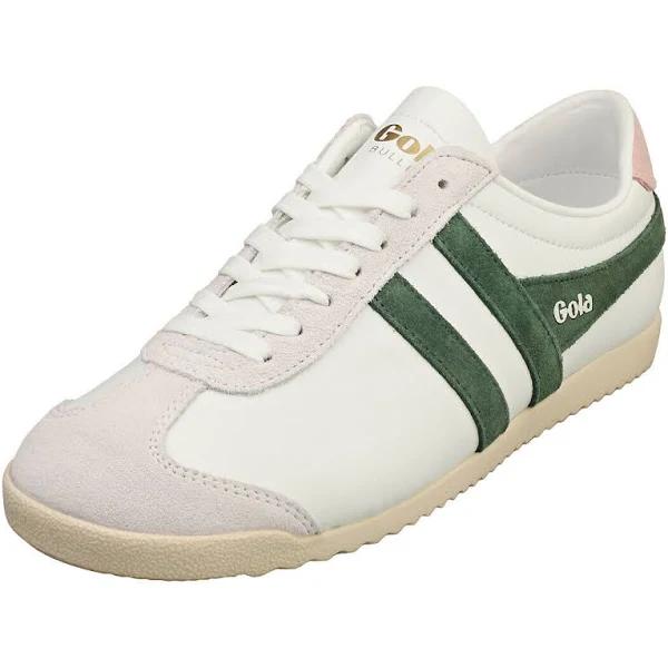 Gola Bullet Pure Womens Casual Trainers in White Green - 9 UK