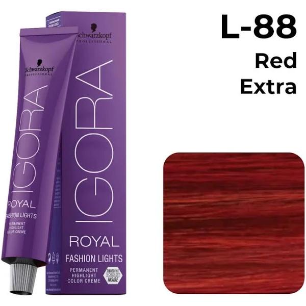 Buy Igora Royal Fashion Lights L-88 Red Extra - Schwarzkopf Professional