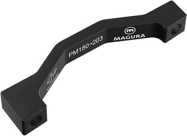 Magura QM44 Disc Brake Caliper Adapter Bracket - 203mm PM Fork Mount