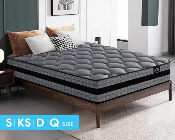 Starry Eucalypt Mattress Pocket Spring 3D Mesh Queen Double King Single 26cm - Single - AfterPay & zipPay Available