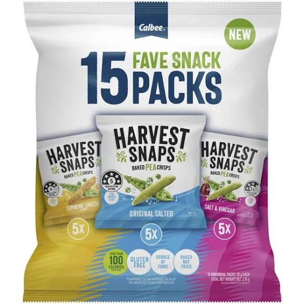 Harvest Snap Pea Mix Multipack 15x18g 270g