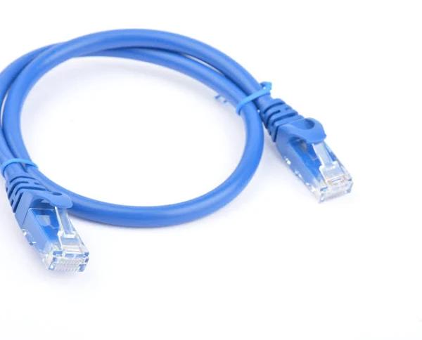 8Ware Cat6a UTP Ethernet Cable 25cm Snagless Blue