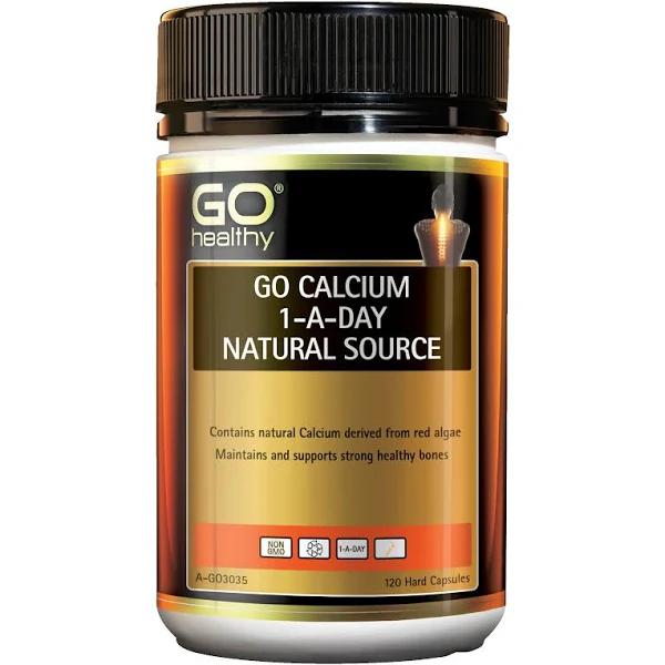 Go Healthy Calcium 1 A Day 120 Capsules