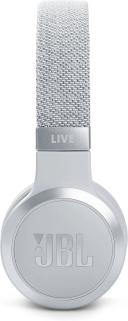 JBL Live 460nc Noise Cancelling Wireless On-Ear Headphones - White