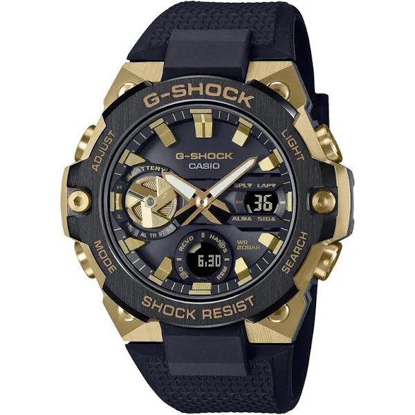 Casio Men's G-Shock Black Dial Watch - GSTB400GB-1A9