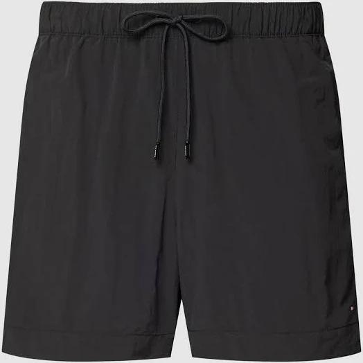 Tommy Hilfiger Essential Logo Swim Shorts Black - XL