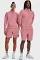 Under Armour Unisex Summit Knit Shorts Pink LG