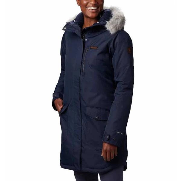 Columbia Suttle Mountain Parka Blue XL Woman