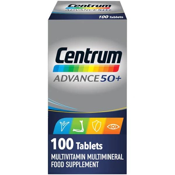 Centrum Advance 50+ 100 Multivitamin Tablets