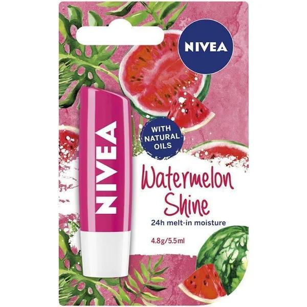 Nivea Lip Care Watermelon Shine 4.8g