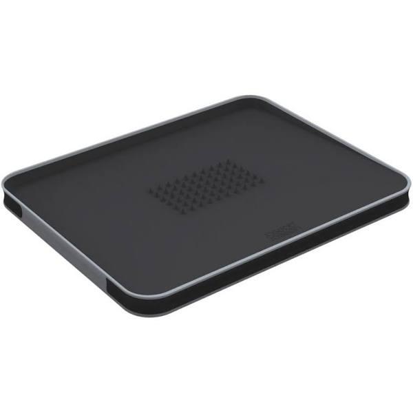 Joseph Joseph Cut and Carve Plus Chopping Board - Large, Black