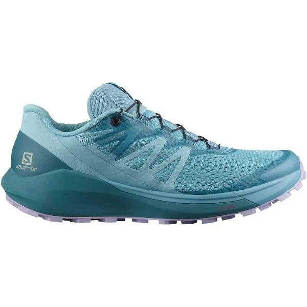 Womens Salomon Sense Ride 4/Delphinium Blue/Mallard Blue/Lavender/9