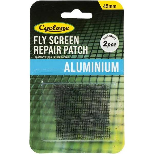 Cyclone 45 x 45mm Aluminium Flyscreen Repair Patch - 2 Piece