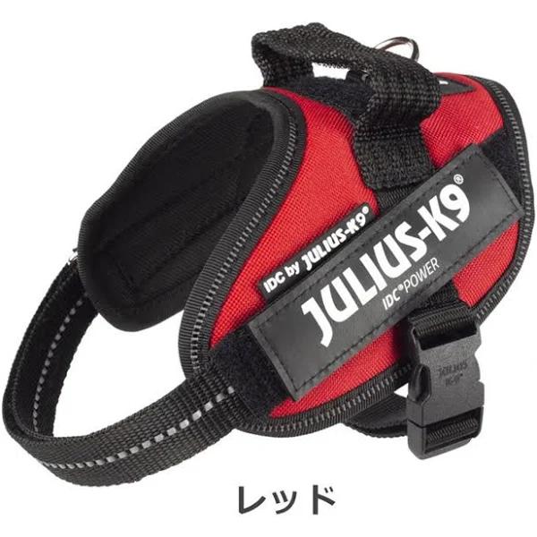 Julius K-9 Idc Mini Harness Red Mini-Mini