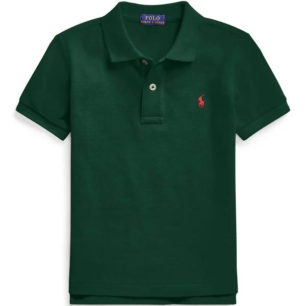 Boys 2-7 The Iconic Mesh Polo Shirt College Green 6