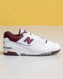 New Balance 550 White Burgundy Blue