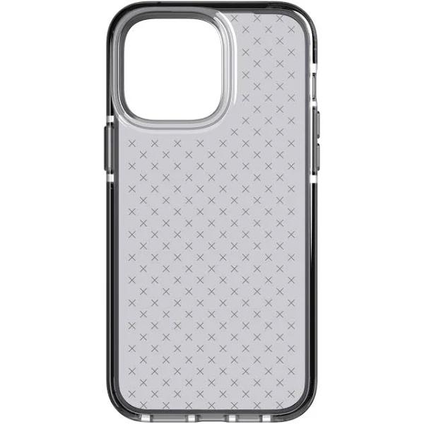 Tech21 EvoCheck Case For iPhone 14 Pro Max (Smokey/Black)