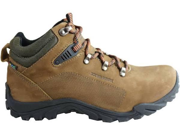 Bradok Zion M Mens Comfortable Leather Hiking Boots Made in Brazil Havana 12 AUS or 46 EUR