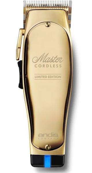 Andis Master Cordless Clipper - Limited Gold Edition