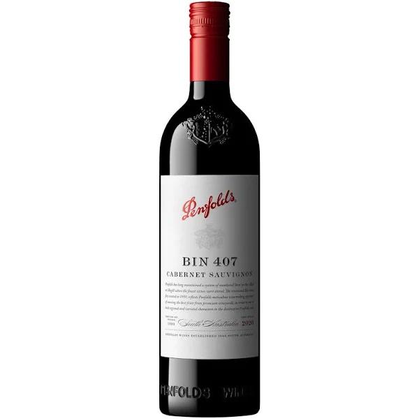 Penfolds Bin 407 Cabernet Sauvignon 2020 750ml