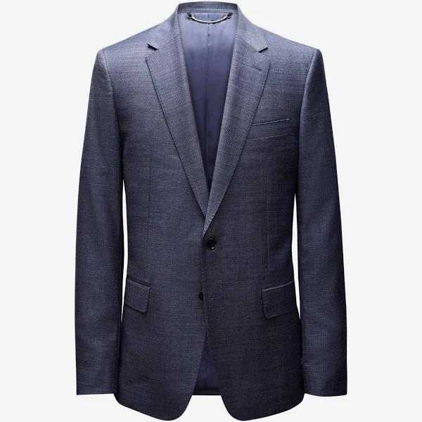 Calibre - Men's Refined Thatch Suit Jacket Blue Steel | Size 44