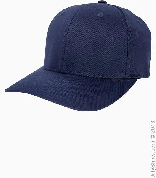 Flexfit 6277 Cotton Blend Cap Navy L/XL