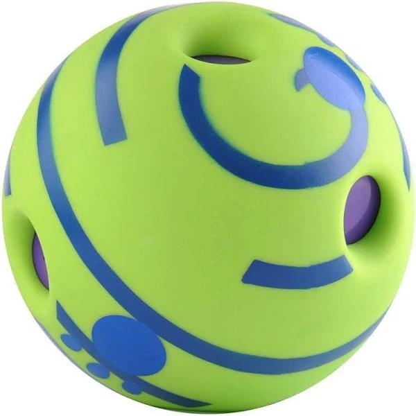 6 Inch Pet Dog Play Ball Training Chew With Funny Sound Toy Squeaky Giggle - Earn Everyday Rewards, AfterPay Available