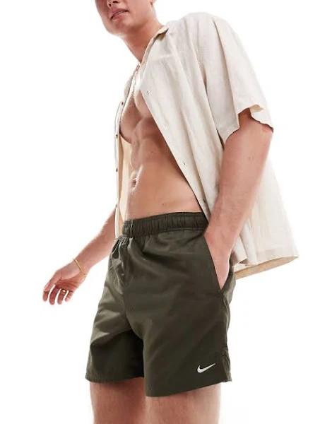 Nike Swim Essential 5 Mens Swim Shorts - Cargo Khaki