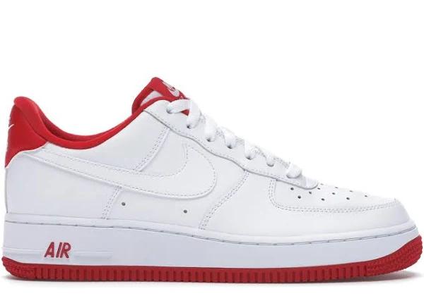 Nike Air Force 1 Low White University Red