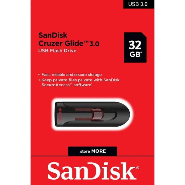 SanDisk USB 3.0 32GB Flash Drive Memory Stick