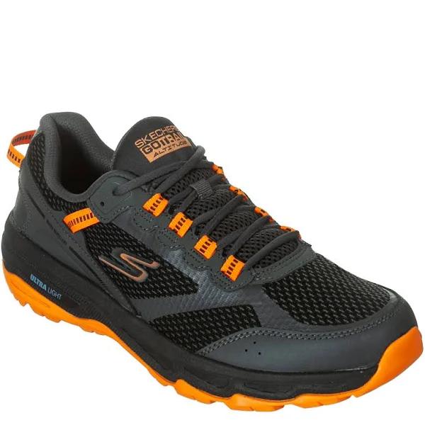 Skechers - GoRun Trail Altitude Running Shoes - Orange/Grey - UK 8.5