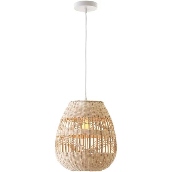 Shiri Rattan Pendant Light - Medium