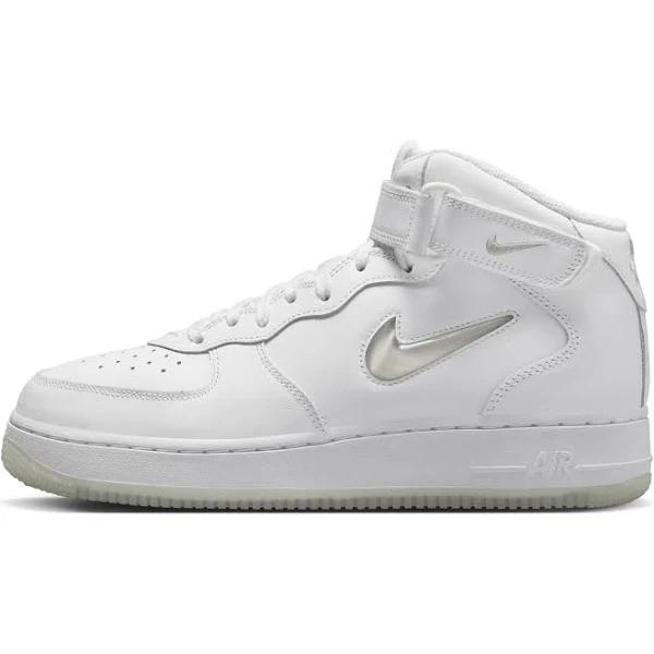 Nike - White Air Force 1 Mid 07 Sneakers 38