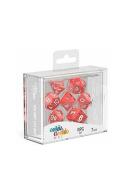 Oakie DOAKIE Dice RPG Set Marble - Purple (7)