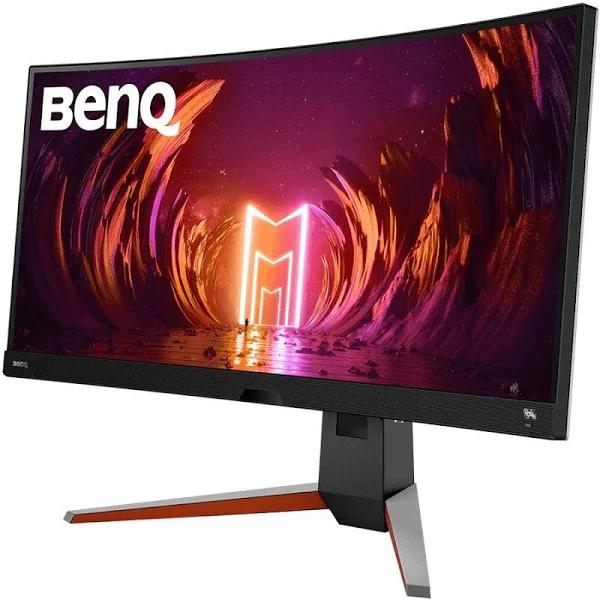 BenQ EX3415R 34" UWQHD 3440 x 1440 (2K) 144 Hz 1 MS (MPRT) DisplayHDR 400, HDMI, DisplayPort, USB, Audio, FreeSync Premium (AMD Adaptive Sync) Built-i