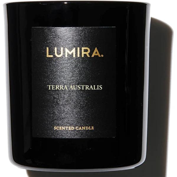 Lumira Black Candle Terra Australis 300g