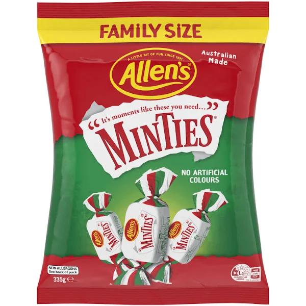 Allen's Minties Family Size 335g