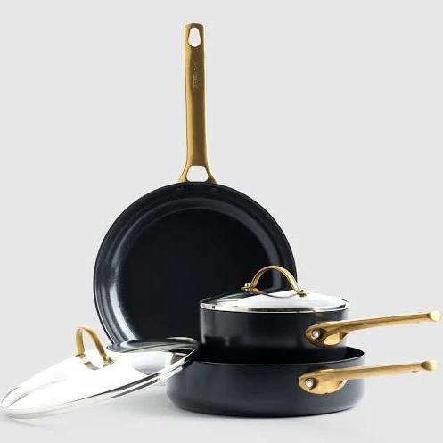 GreenPan Reserve 3 Piece Set in Black