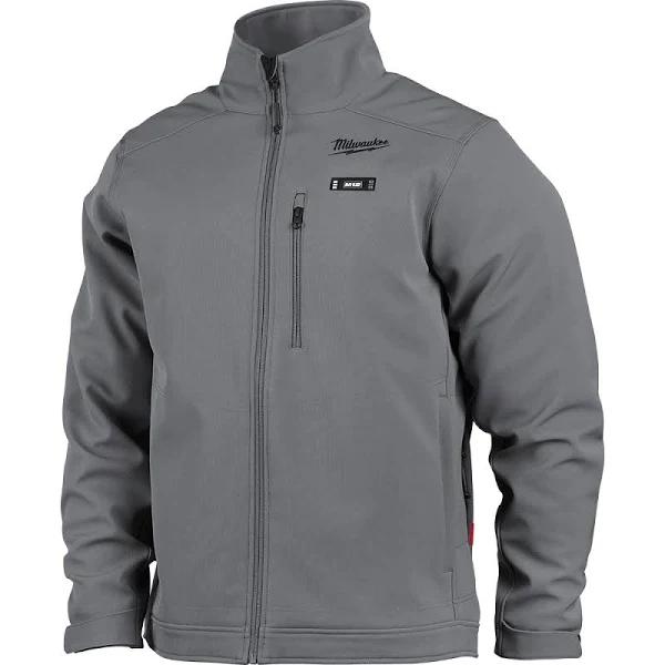 Milwaukee M12 Heated TOUGHSHELL Jacket - Grey - Large - M12THJGREY0L