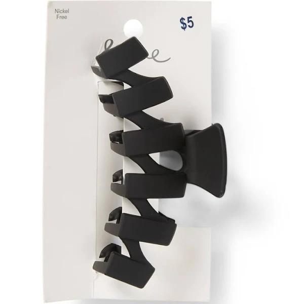 &me Women's Hair Claw Clip - Black